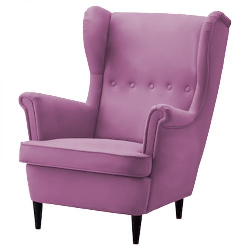 Chair king Velvet with Two Wings from In House, Light Purple, E3 | In House