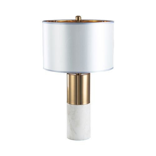 Moon Shine table lamp, 38×38×57 cm, White+Gold