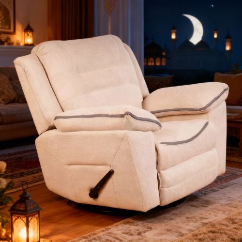 In House | Padded Linen Recliner Chair, NZ230