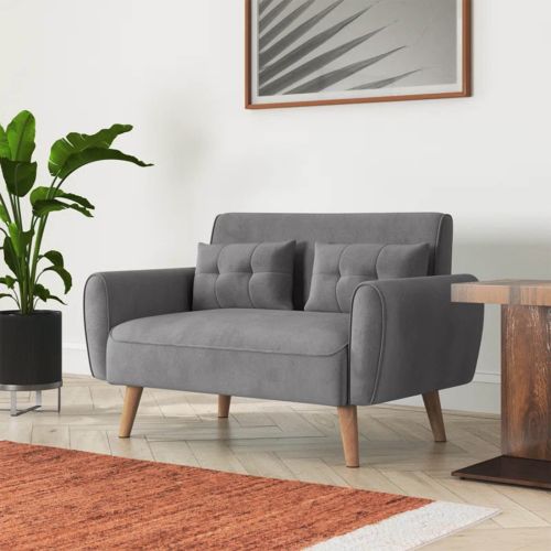 Bikel 2-Seater Sofa - Gray