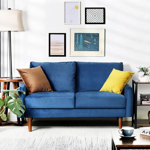 Landa 2-Seater Sofa - Navy