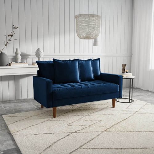 Daren 2-Seater Sofa - Navy