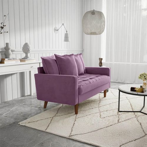 Daren 2-Seater Sofa - Pink
