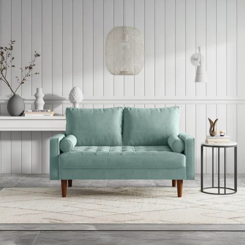 Jan 2-Seater Sofa - Sky Blue