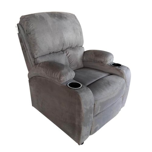 Recliner Chair Upholstered with Controllable Back