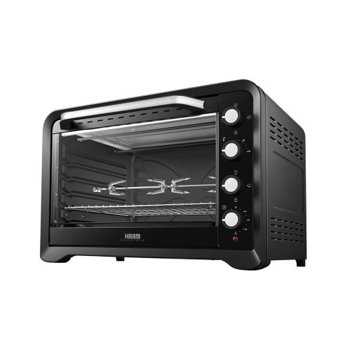 Oven With fan & non-stick coating - 80 L - 2400 W - Black - Ham