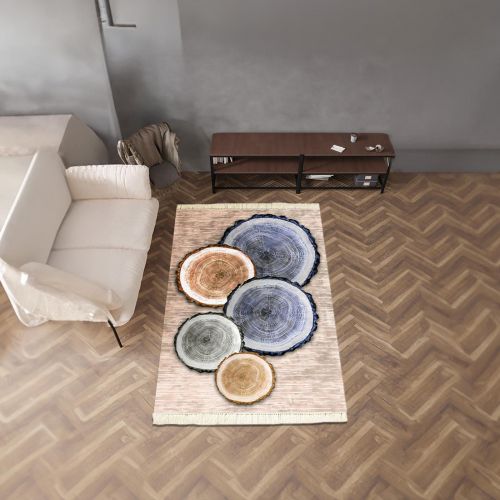 Mayorca | Luxurious Rectangular Decorative Carpet, Multicolour, 160x120 cm