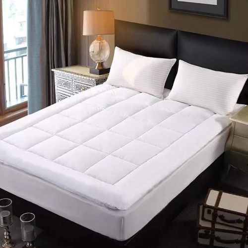 In House | Comforter Package Two Layers Microfiber Mattress Topper 14cm + 2 Hotel Pillow