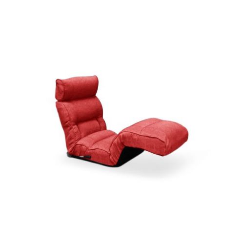كرسي نزهة ناعم قابل للطي - أحمر - 170x55x15سم - موديل 3