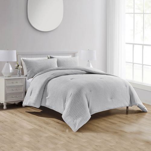 Naya Comforter Set Light Grey 260x240 cm