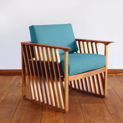 Regal In House Modern Upholstered Wooden Chair