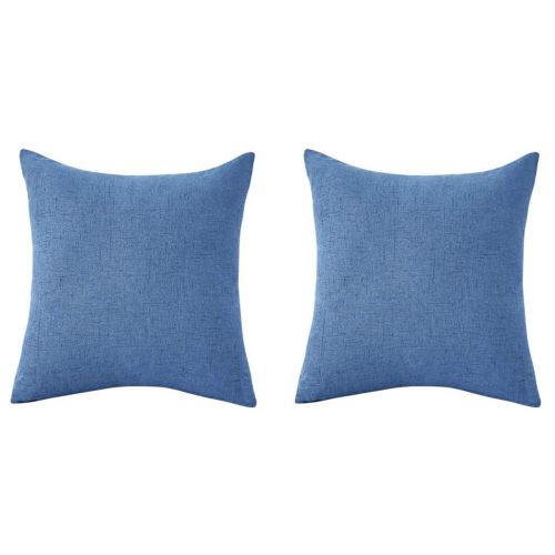 Regal In House Soft Linen Decorative Solid Filled Cushion Set Of 2 Pieces - 40*40
