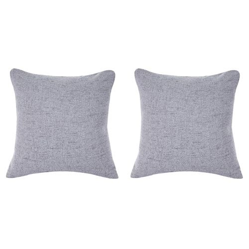 Regal In House Soft Linen Decorative Solid Filled Cushion Set Of 2 Pieces - 40*40