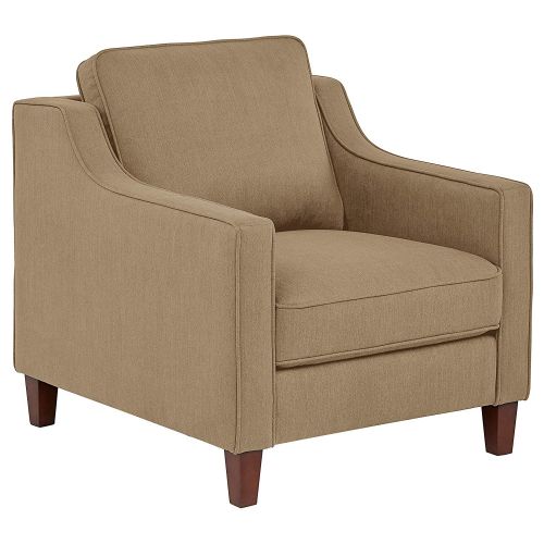 Regal In House Blaine Modern Upholstered Living Room Accent Chair - 82 centimeter - بيج