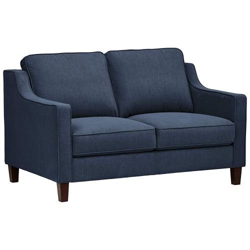 Regal In House Blaine Modern Loveseat Sofa - 142 centimeter - أزرق غامق