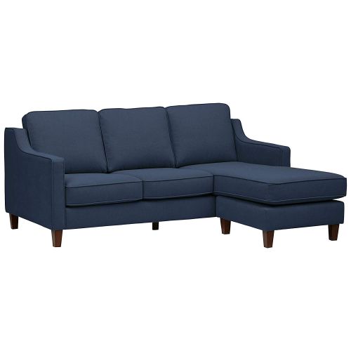 Regal In House Blaine Modern Sectional Sofa - 202 centimeter - أزرق غامق