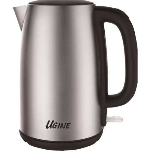 Water Kettle - 1.7 L - 2200 W - Silver & Black - Ugine