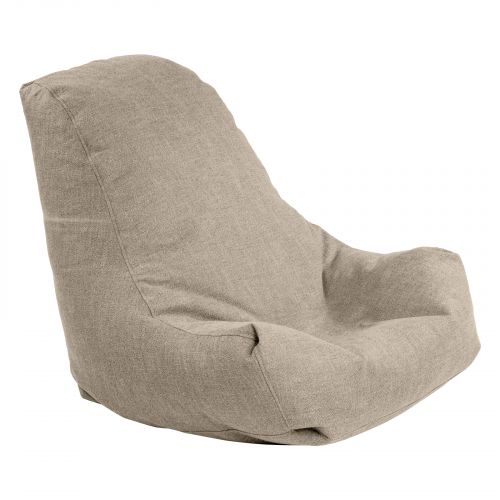Pascal | Linen Bean Bag Chair, Medium, Light Beige, In House