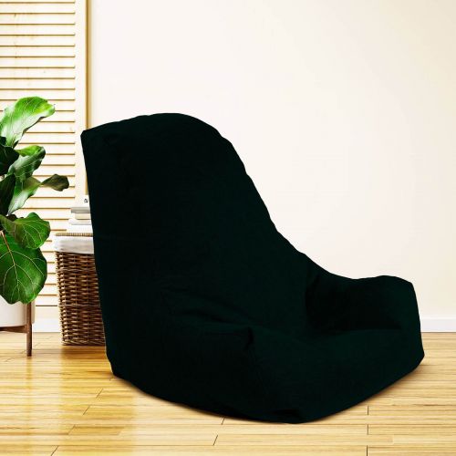 Pascal | Linen Bean Bag Chair, Medium, Dark Green, In House