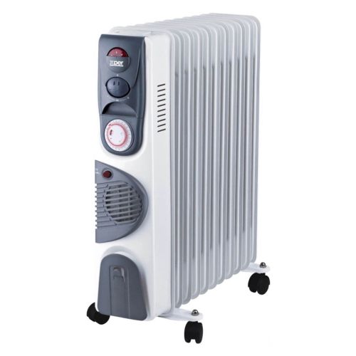 Oil Heater 11 Fins - 2400 Watt - White - Xper