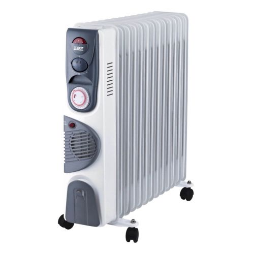 Oil Heater 13 Fins - 2400 Watt - White - Xper