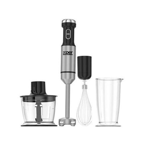 Hand Blender - 0.7 L - 400 W - Silver & Black - Xper