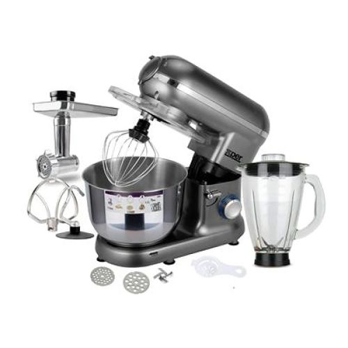 Mixer with Grinder and 1.5L Blender - 4.5 L - 1100 W - Silver - Xper